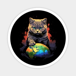 British Shorthair Earth Day Magnet